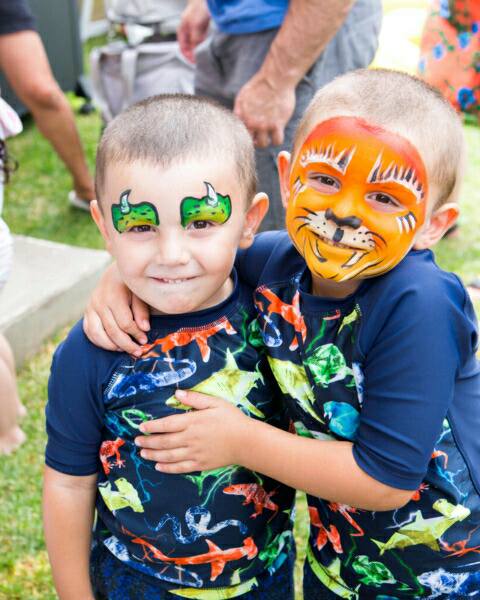 tiger face paint