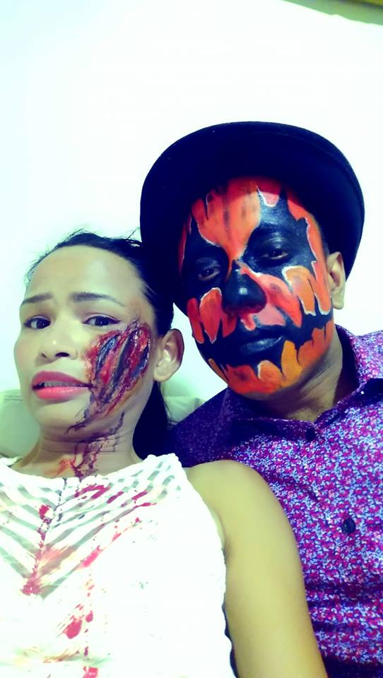 halloween scary pumpkin face painting western sydney