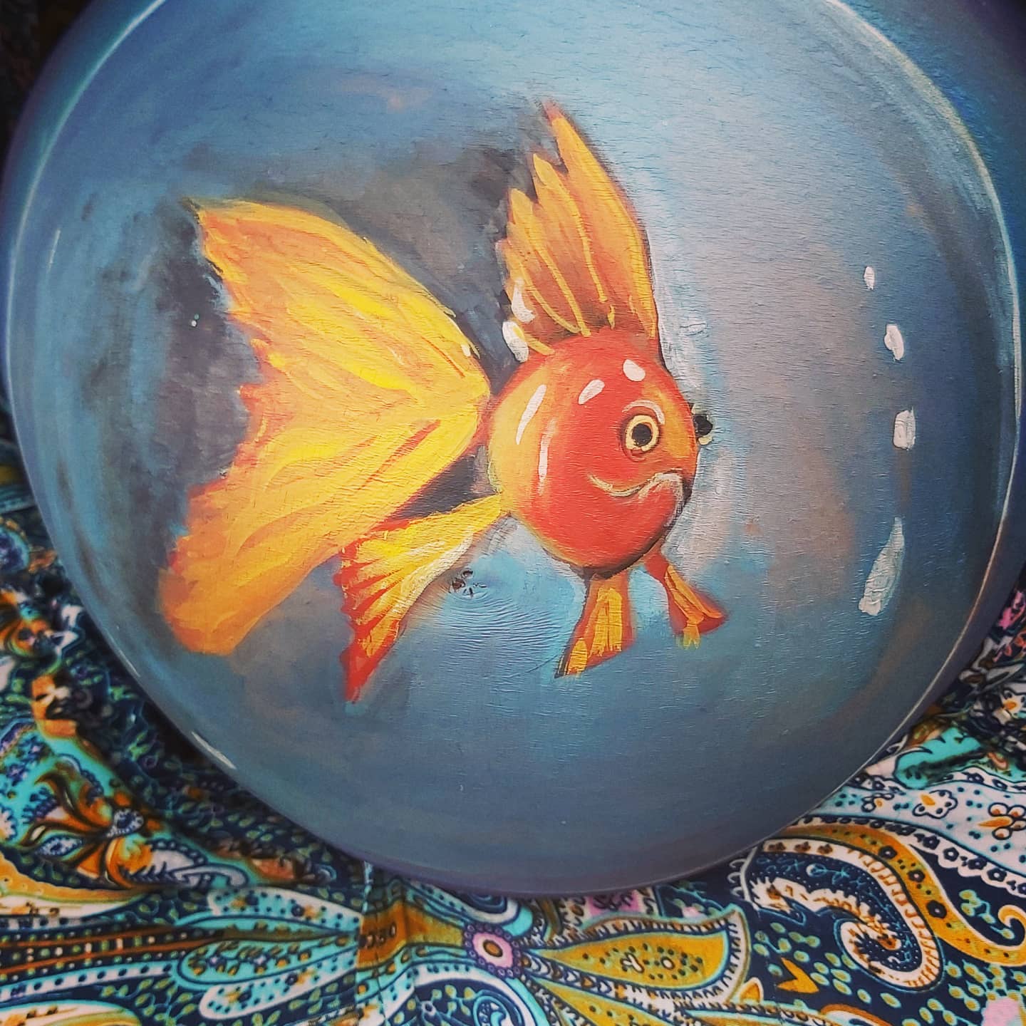 goldfish body painting face painting sydney